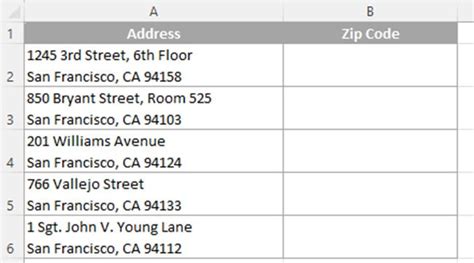 correct zip code for address.